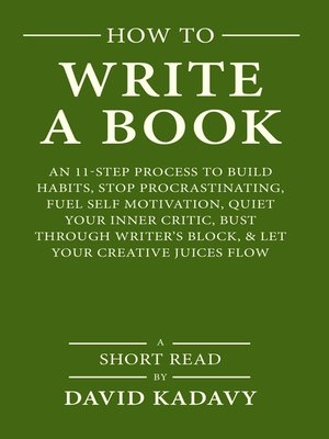 cover image of How to Write a Book